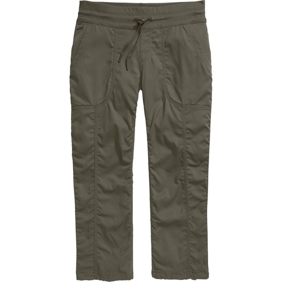 The North Face FlashDry Striped Athletic Pants – Women’s Small – Olive Green NWT - Picture 3 of 4